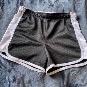 Black & White Justice Athletic Shorts